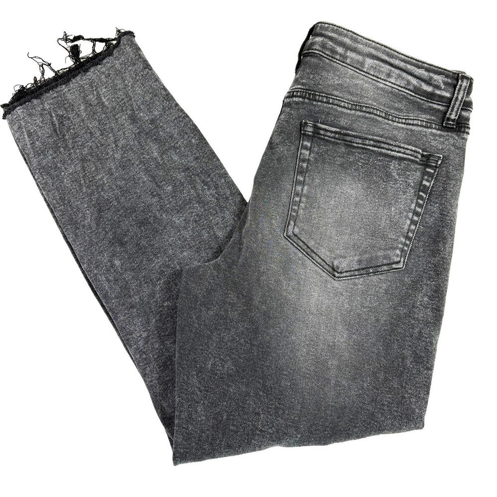 Forever 21 Mens Black Distressed Baggy Jeans Size 31 Grunge Vintage Y2K Denim